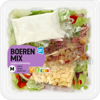 AH Groene salade boerenmix (bak, 280g)