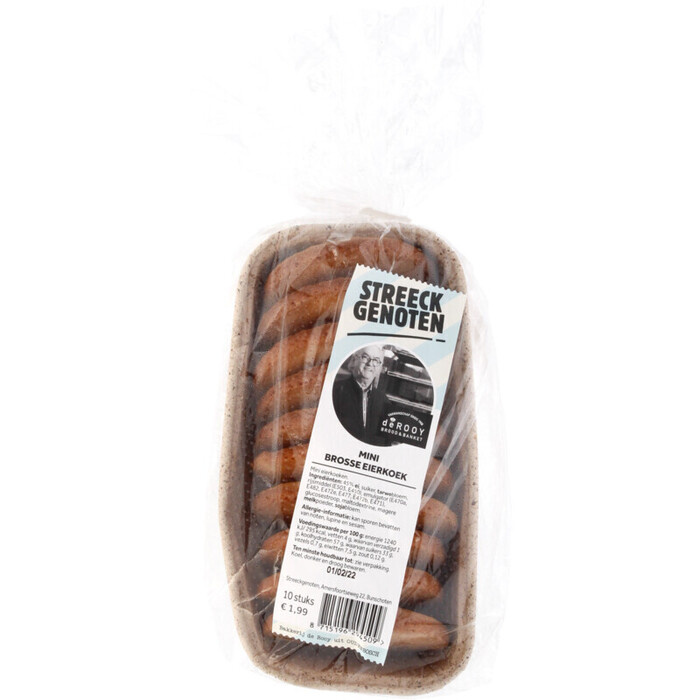 Streeckgenoten Mini brosse eierkoek