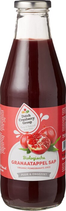 granaatappelsap (glas, 0.75L)