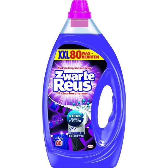 Zwarte Reus Gel vloeibaar wasmiddel 80 Wasbeurten (4.1kg)
