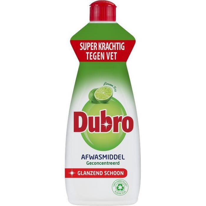 Dubro Afwasmiddel limoen fris (0.55L)