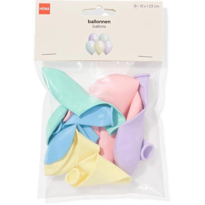 HEMA Ballonnen Pastel 23cm 20 Stuks