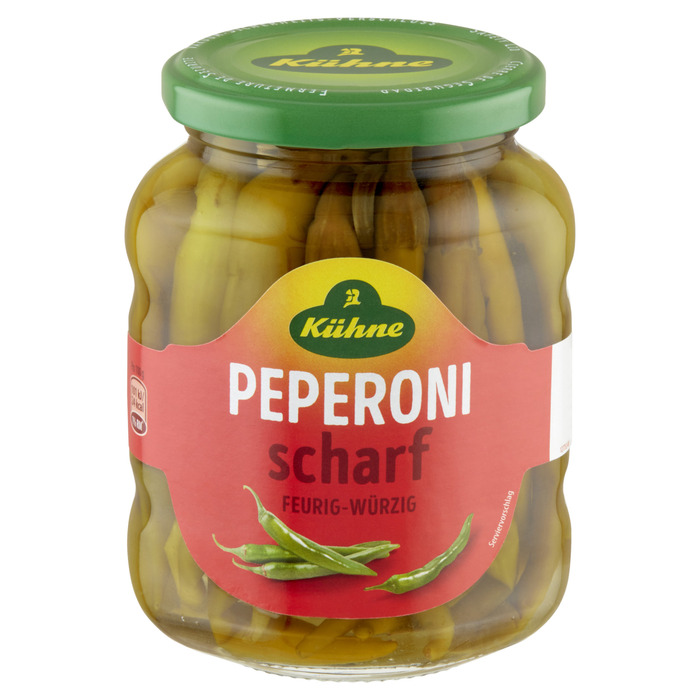 Kuhne Peperoni pittig (300g)