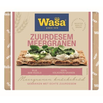 Knäckebröd zuurdesem meergr. (Stuk, 210g)