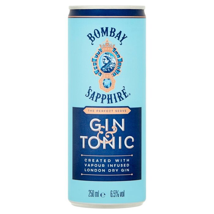 Gin & Tonic Bombay (rol, 250ml)