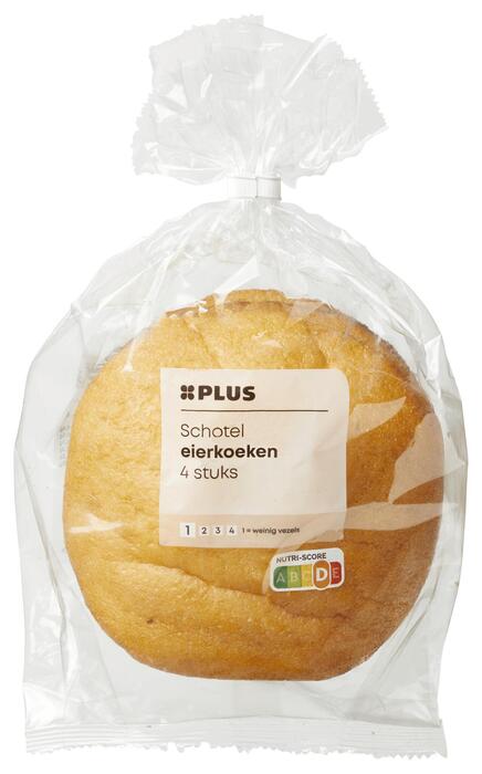 PLUS Schotel eierkoeken (Zak, 280g)