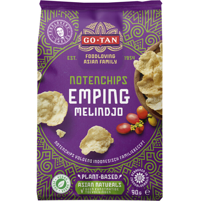 Go-Tan Emping Melindjo 90 Gr (90g)