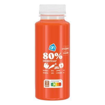 AH 80% Groentesap paprika wortel (250ml)
