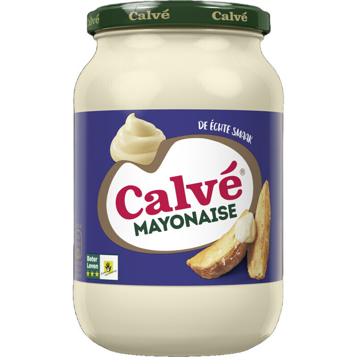 Calvé Pot De Échte Mayonaise 650ml (0.65L)