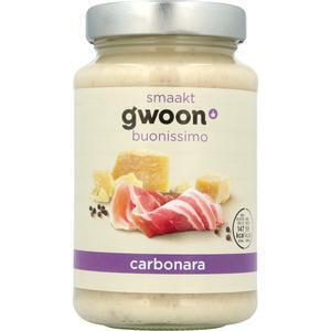 g'woon Pastasaus carbonara (470g)