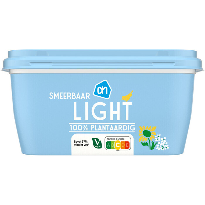 AH Smeerbaar light 100% plantaardig (500g)