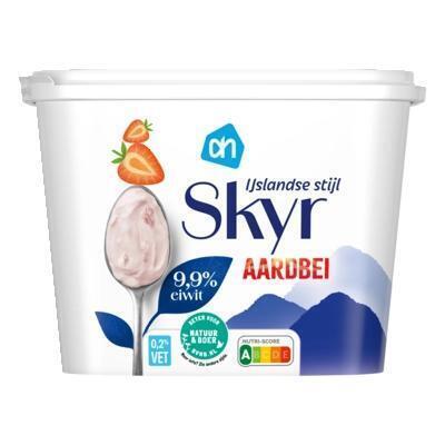 AH Skyr IJslandse stijl aardbei (500g)