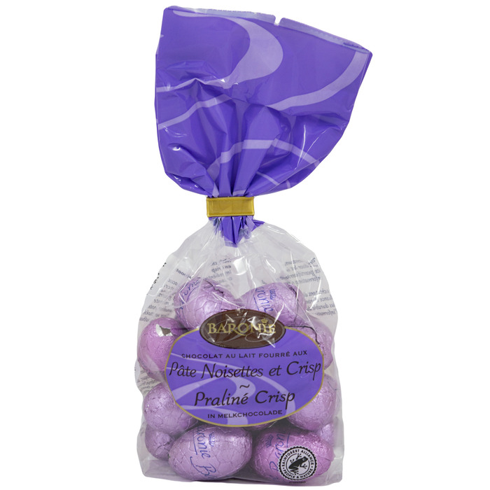 Praliné Biscuit in melkchocolade (200g)