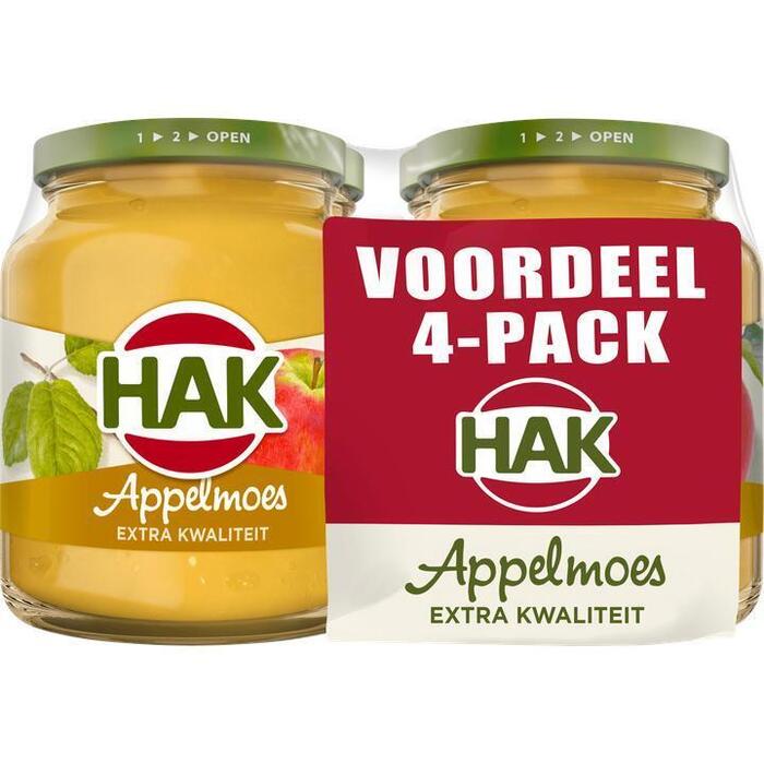 Hak Appelmoes Voordeel Pack 4 x 355 g (1.42kg)