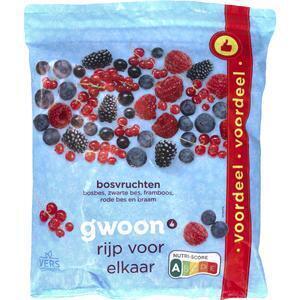 G'woon dv bosvruchten 750gr (750g)