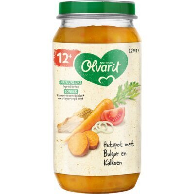 Olvarit Hutspot met Bulgur en Kalkoen (250g)