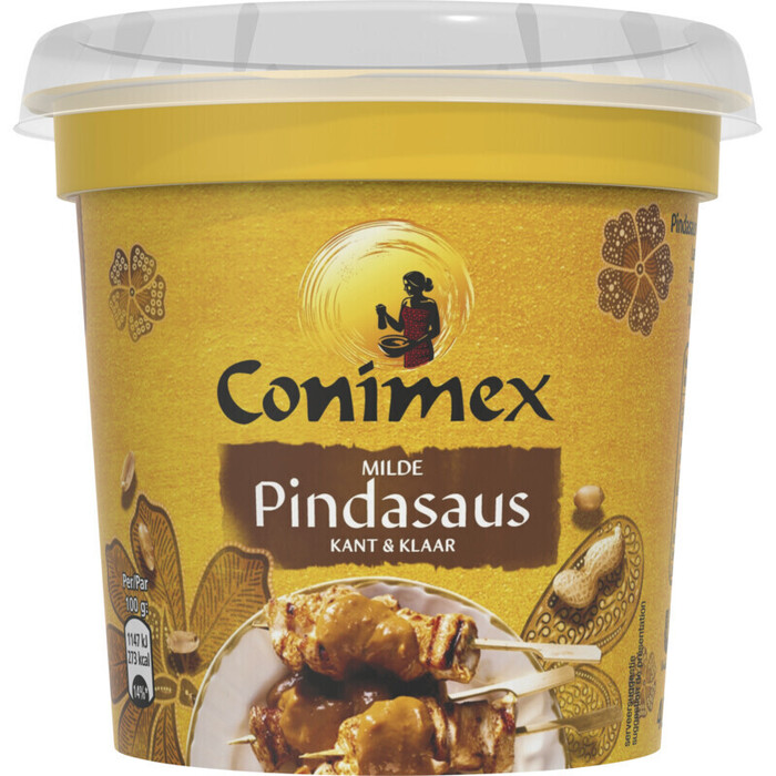 Satésaus mild kant en klaar (400g)