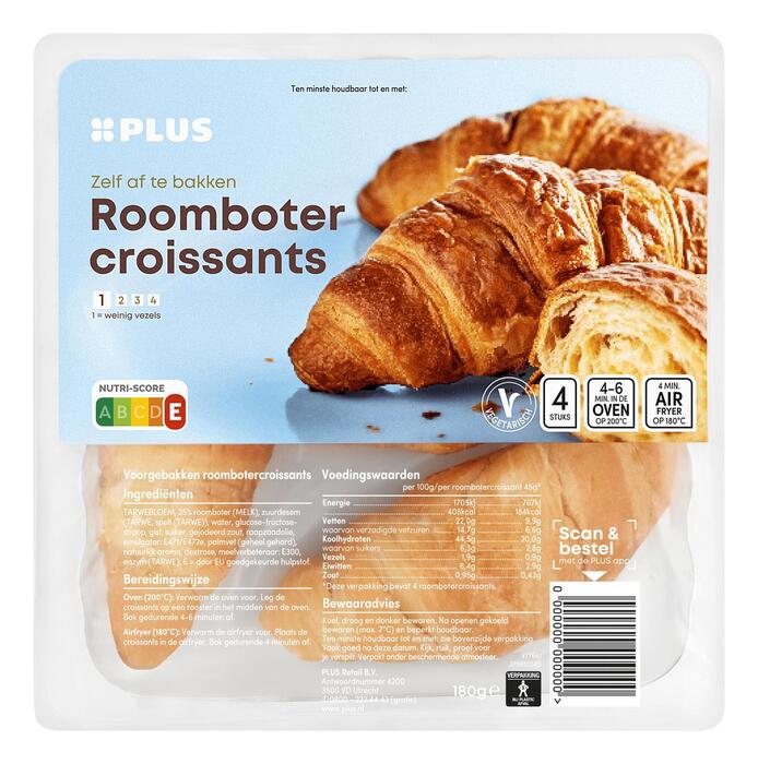 Roomboter croissants (Zak, 180g)
