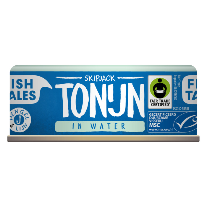 Ali's tonijn in water (blik, 160g)