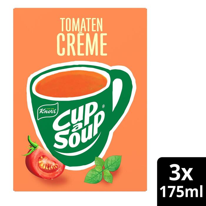Unox Cup A Soup Tomaten Crème 3 x 175ml (Doos, 54g)