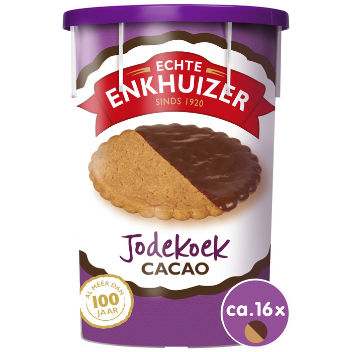 Jodekoek chocolade (16 × 20.2g)