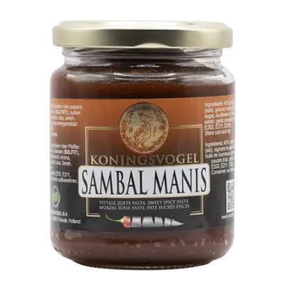Koningsvogel Sambal manis (280g)