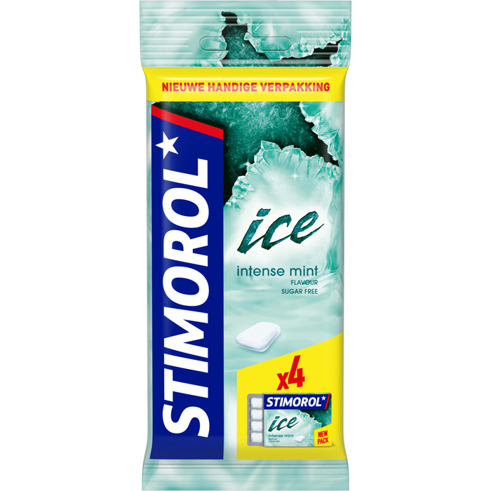 Stimorol Ice Intense Mint 4x16,8 g (4 × 16.8g)