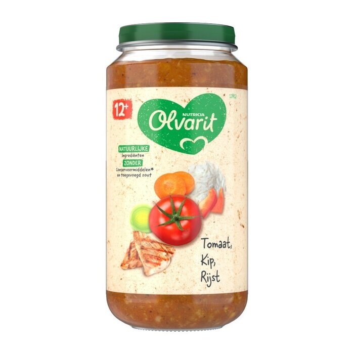 Tomaat kip rijst 12 mnd (Pot, 250g)