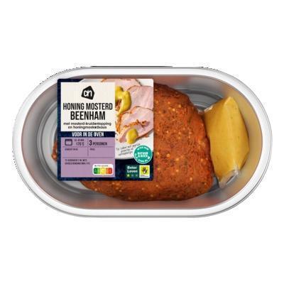 AH Ovenschaal beenham honing mosterdsaus (600g)