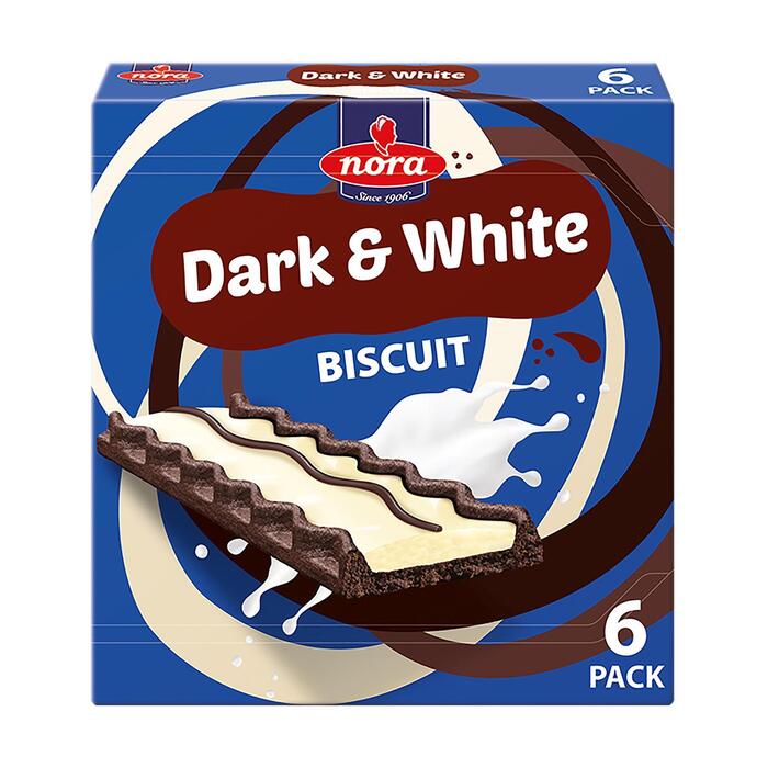 NORA biscuits cookies & cream 150GRM doos (Doos, 150g)