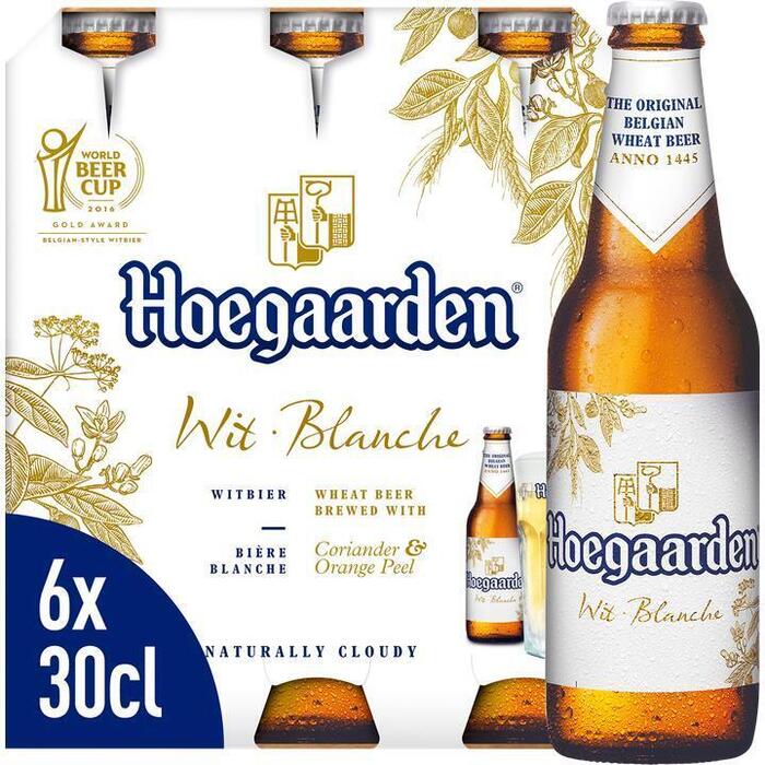 Hoegaarden Witbier fles 6 x 30 cl (Set, 1.8L)