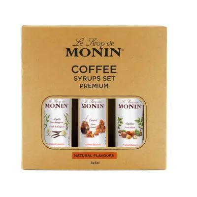 Monin Coffee syrups set premium (150ml)