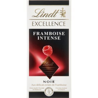 Lindt Excellence framboise intense noir (100g)