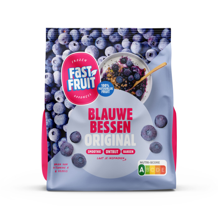 Fast Fruit Fast Fruit Blauwe bes 300gr (300g)