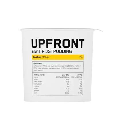 Upfront Eiwit rijstpudding banaan smaak (75g)