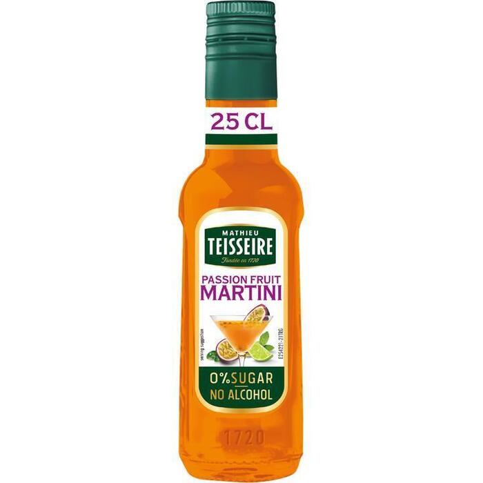 Mathieu Teisseire Passion Fruit Martini 250 ml (Fles, 250ml)