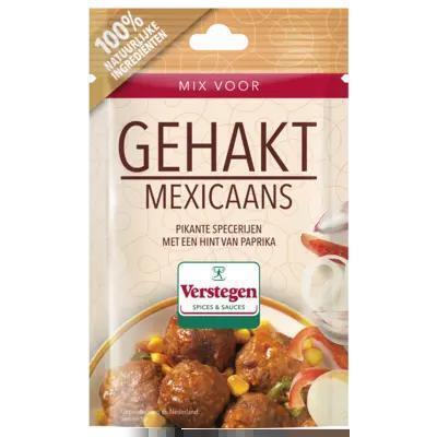 Verstegen mix voor gehakt mexicaans 40 g zakje (40g)