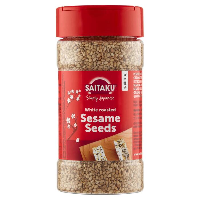 Saitaku Sesame Seeds White 95 GRM koker (95g)
