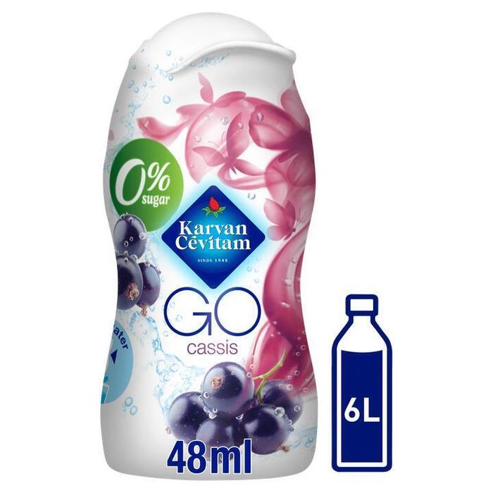 Karvan Cévitam Go Cassis 0% Sugar 48ml (48ml)