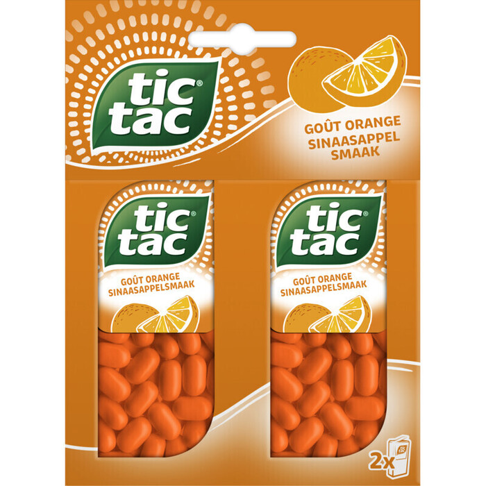 Tic Tac Duo pack orange (98g)
