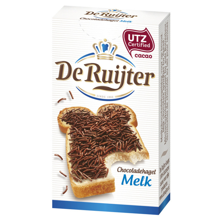 De Ruijter Portie Hagelslag Melk (20g)