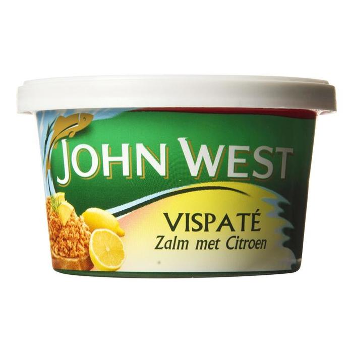 Vispaté zalm met citroen (blik, 125g)