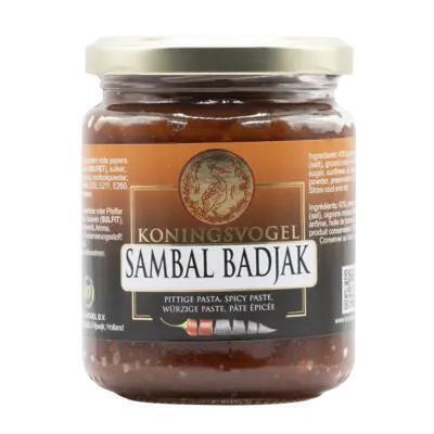 Koningsvogel Sambal badjak (280g)