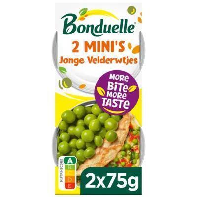 Bonduelle Jonge velderwtjes mini-pack (150g)