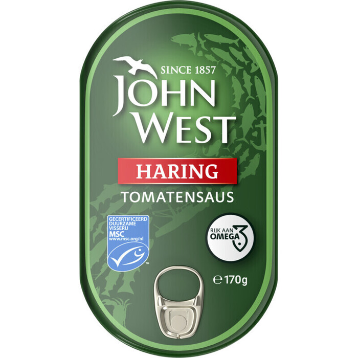 Haringfilets in Tomatensaus (Blik, 170g)