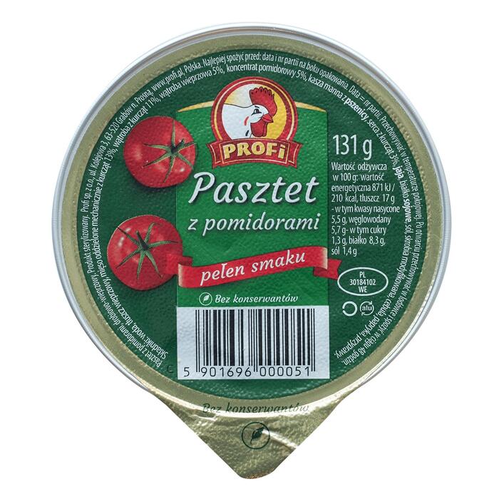 Pasztet Z Pomidorami (Kuipje, 131g)