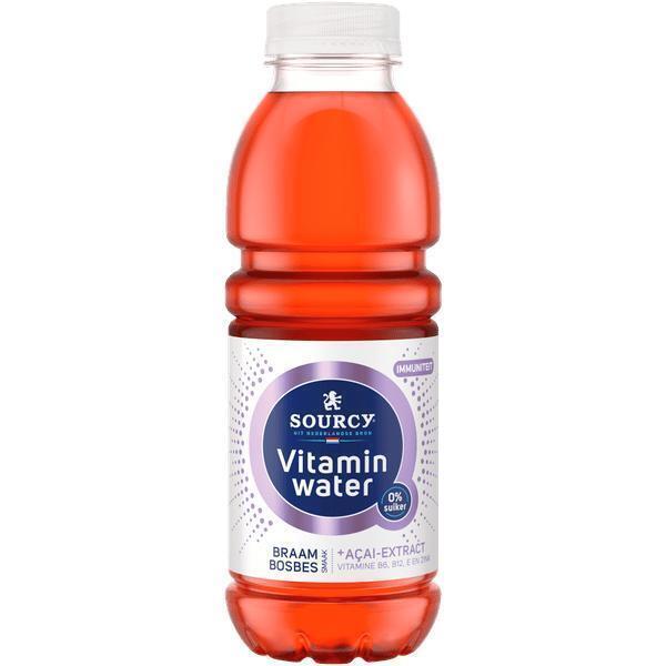 Sourcy Vitaminwater braam açai fles (Fles, 0.5L)