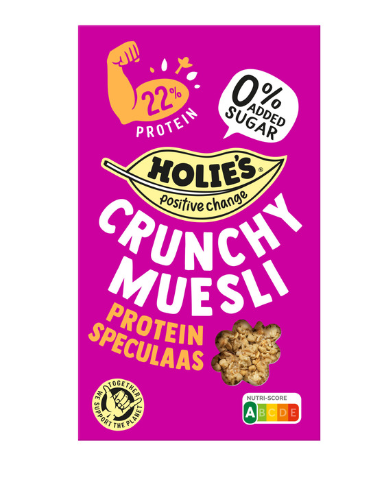 Holie's Crunchy muesli protein speculaas (400g)