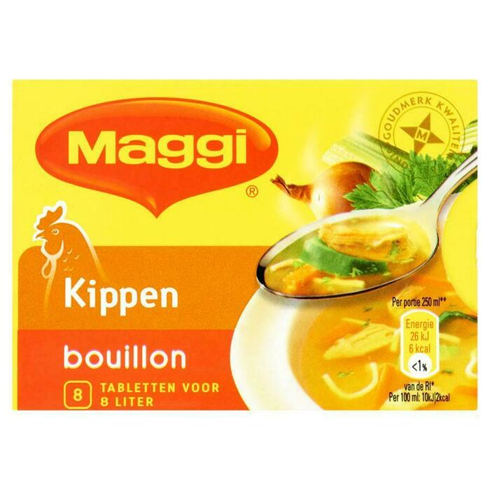 Kippen Bouillon (8 tabletten) (tabl, 80g)