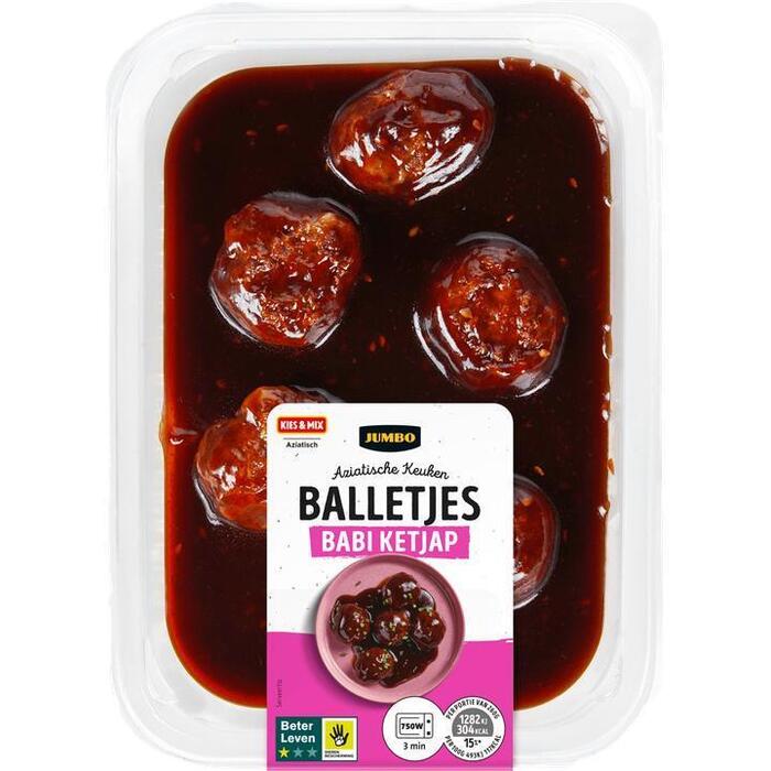 Jumbo Aziatische Keuken Balletjes Babi Ketjap 260g (260g)